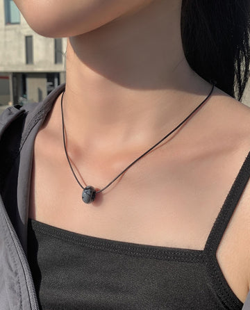 Accu Round Gemstone Necklace